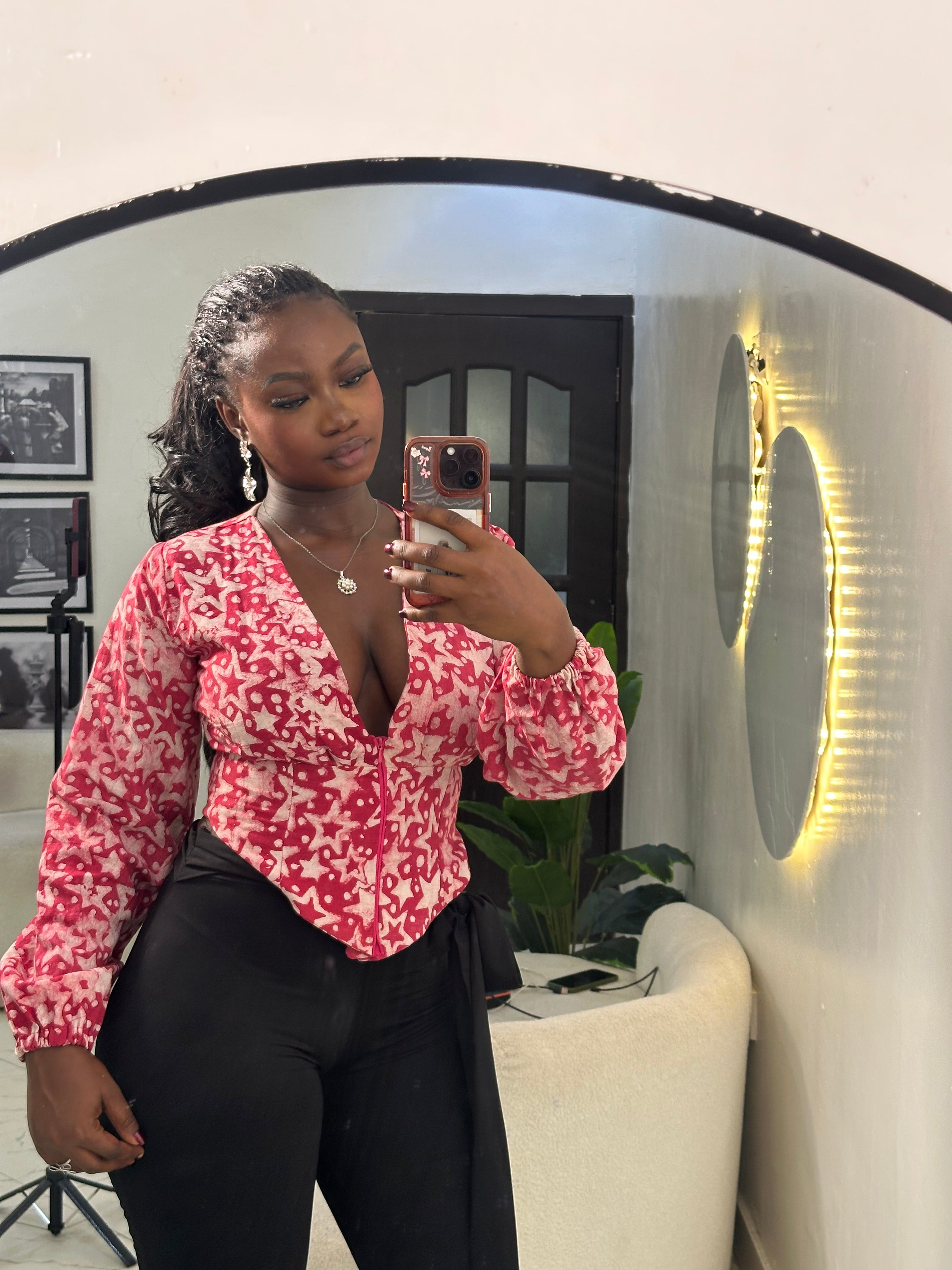 adire jacket shirt